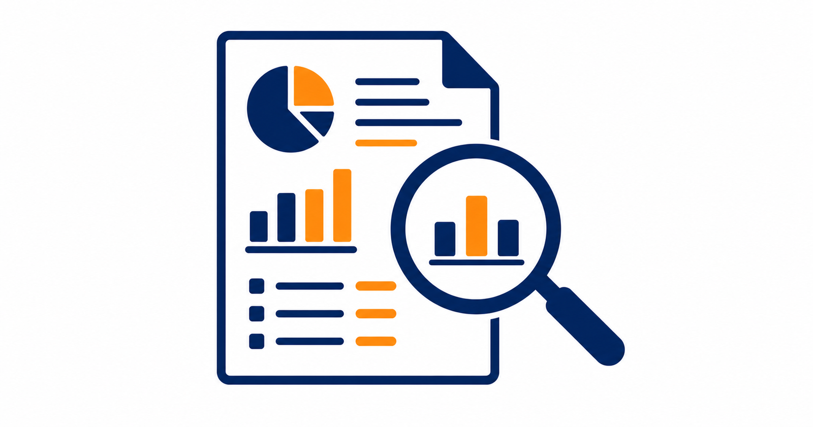 Ilustración minimalista sobre cómo leer la documentación financiera de un producto de inversión
