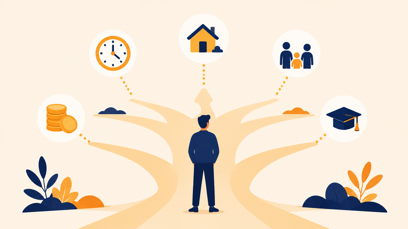 Factores personales que condicionan tus decisiones financieras: edad, familia, ingresos y tiempo
