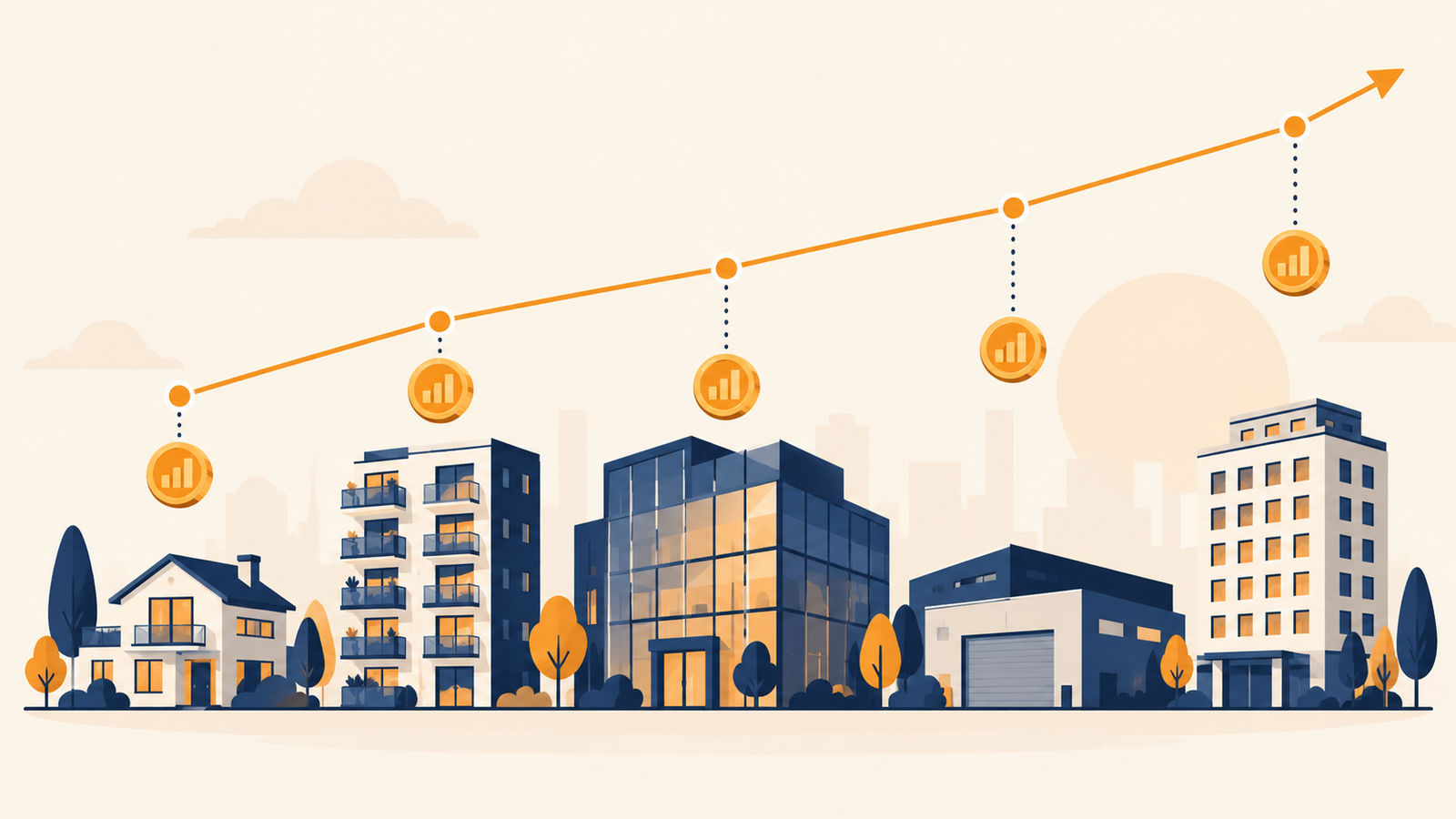 Ilustración sobre los mejores REITs y SOCIMIs para invertir en España y sus dividendos