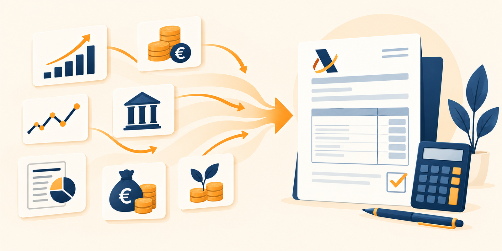 Ilustración sobre cómo declarar tus inversiones en el IRPF